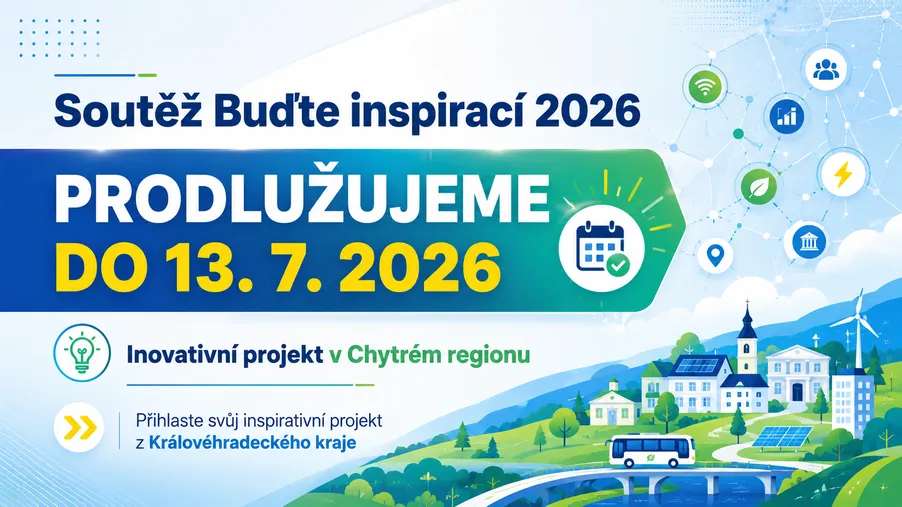 Prodlužujeme soutěž Buďte inspirací 2026 